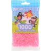 Perler Pearl Beads 1,000/Pkg - Pink Glitter