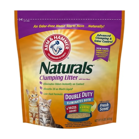 UPC: 0033200021193 | Arm & Hammer Naturals Clumping Litter  Double Duty w/ Corn Fibers  9lb