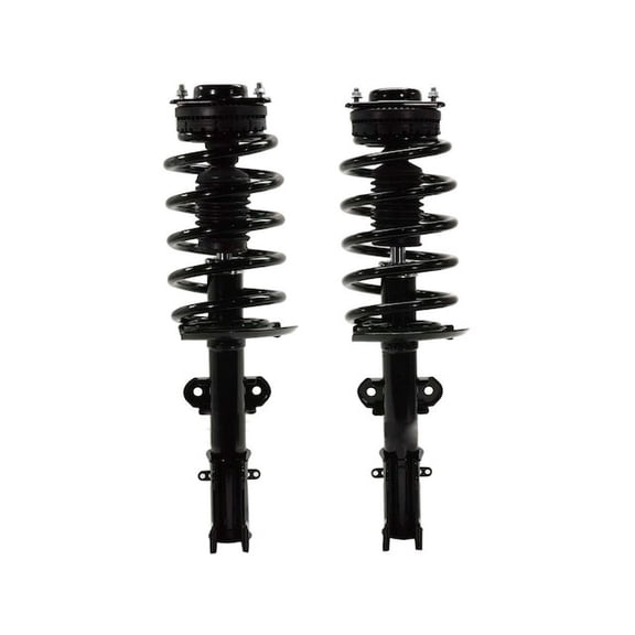 Front Strut and Coil Spring Assembly Set of 2 - Compatible with 2011 - 2016 Chrysler Town & Country (Except Nivomat Rear Suspension and AWD) 2012 2013 2014 2015