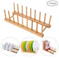 thumbnail image 1 of Fameei:Kitchen Dish Drain Rack Bamboo Dish Rack Bamboo Unpainted Dish Rack Dishware Drain Drain Rack 8 racks (1 pack), 1 of 8