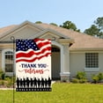 thumbnail image 2 of Amhnf Thank You Veterans American Flag Garden Flag For Home Outdoor Garden Yard Decor 12x18 inch, 2 of 5