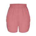 thumbnail image 5 of Running Shorts for Women Elastic Waist Pockets Lightweight Breathable Yoga Gym Active Sports Workout Athletic Shorts, 5 of 8