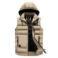 thumbnail image 1 of LOVZFMLL Vestes pour Hommes Sans Manches à Capuche Mode Décontractée Vestes Sans Manches à Capuche Décontractées, 1 of 6