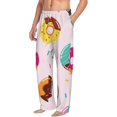 thumbnail image 2 of Balery Donut print Men's Pajama Pants,Ultra Lightweight Pjs,Lounge Pant-Small, 2 of 9