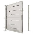 thumbnail image 4 of vidaXL Garden Gate 39.4"x39.4" Stainless Steel, 4 of 6