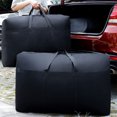 thumbnail image 3 of Tripumer 230L Extra Large Moving Bag Travel Luggage Bag Foldable Waterproof Storage Bag Double Zipper and Strong Handle Moving Available Black, 3 of 8