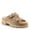 SAGE GREEN SUEDE, variant on Marbello Women’s Leather Sandal with Oversized Buckle & Soft Footbed
