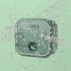 thumbnail image 4 of Milisten 1Ud Caja Para Jabón De Pared Verde Sin Perforaciones Con Drenaje Y, 4 of 8