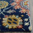 thumbnail image 3 of Safavieh Collection Roslyn ROS565A Tapis en Laine Fait Main Marine et Multi (5 Pieds x 8 Pieds), 3 of 8