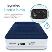 Active Era Luxury Queen Air Mattress with Built in Pump, Raised Pillow 22 Mattress Thickness