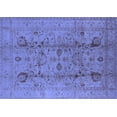 thumbnail image 1 of Ahgly Company Indoor Rectangle Oriental Blue Traditional Area Rugs, 2' x 3', 1 of 4