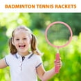 thumbnail image 4 of LIFKOME Badminton Racket Set Nylon Iron Alloy for Hand-eye Coordination 1 Set, 4 of 8