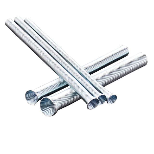 5 Pcs 6/8/10/12/16mm Tuyau d'Entretien Réfrigérant Outils d'Eau et d'Électricité (Argent)