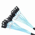 thumbnail image 4 of 8 Pcs SATA Cable Set 8 Set SATA 3.0 Cable PC SATA Cabl SAS 7Pin 6Gbps Data Cable for Hard Disk SSD Drive NAS Host, 4 of 6