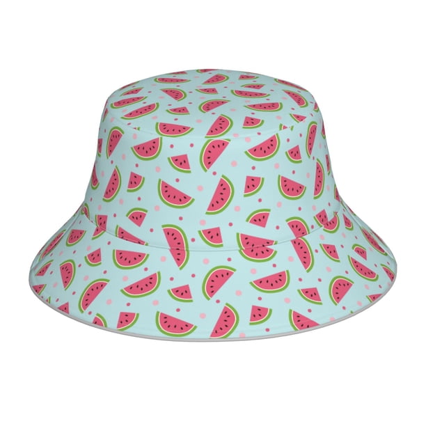 Balery Watermelon Sombreros para el sol para hombre y mujer, sombrero de pescador con UPF 50+