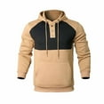 thumbnail image 3 of Todays Daily Otaozi Mens Hoodies Pullover Casaul Long Sleeve Mens Fashion Hoodies Summer Mens Zip Up Cotton Hooded Sweatshirt Mens Tops Dressy Casual Gifts for Men, 3 of 5