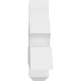 thumbnail image 3 of 36"W x 13 1/2"H x 4"D x 4"F, 9/12 Pitch, Redmond Architectural Grade PVC Gable Bracket, 3 of 8