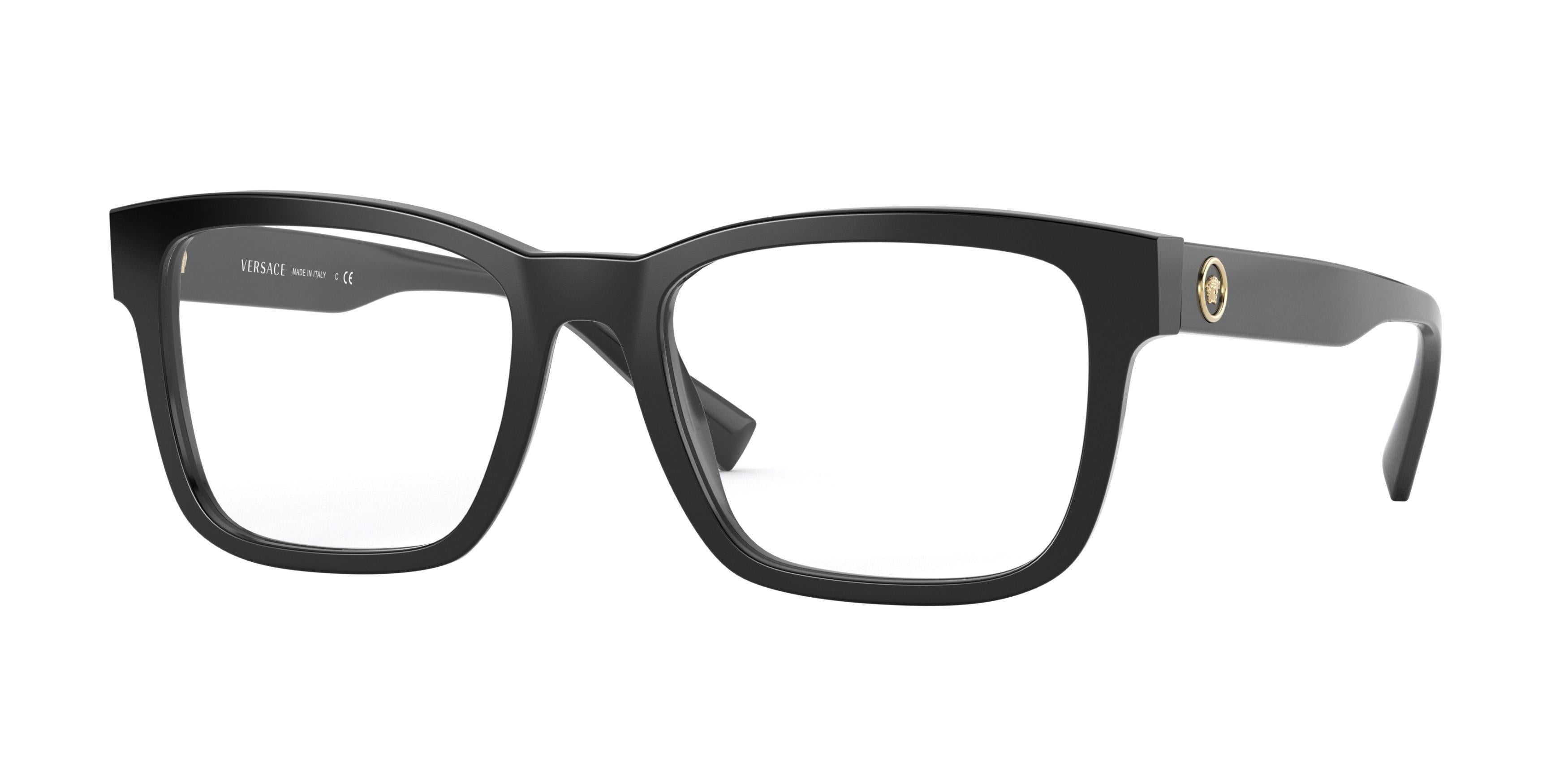 Versace 3285 Eyeglasses GB1 Black - Walmart.com