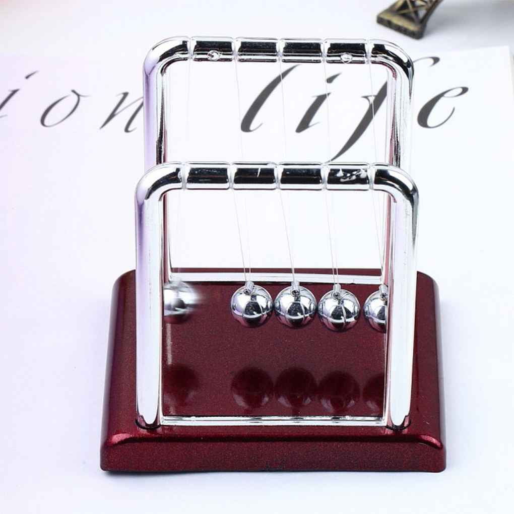 Newton's Cradle Steel Balance Balls Desk Physics Science Pendulum Desk