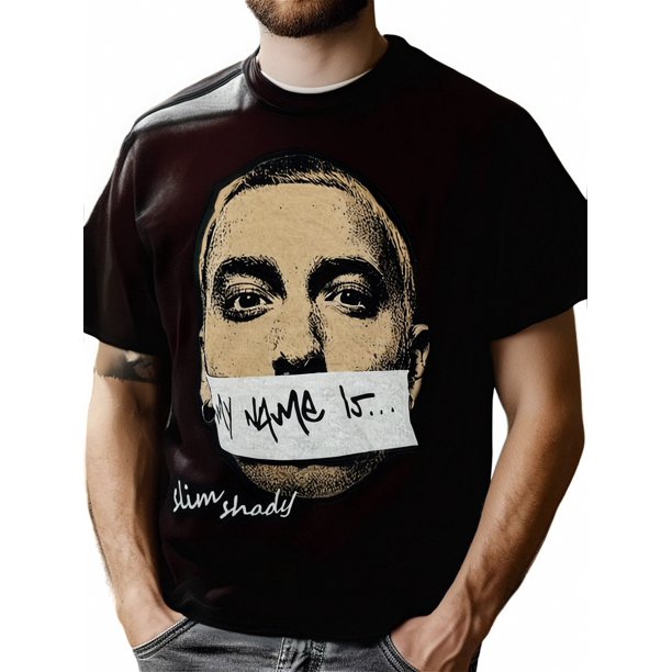 Camiseta con estampado vintage de hip hop para hombre: camiseta de manga corta de verano suave, transpirable, de alta calidad y cómoda, ideal para uso casual en la calle, camiseta imprescindible de mo