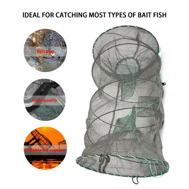 YellowDell Crab Crayfish Lobster Catcher Pot Trap Fish Net Eel