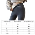 thumbnail image 3 of Medias Térmicas Leggings con forro polar Medias con forro polar Medias gruesas con forro difuso para mujer, 3 of 7