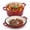 Red, variant on 2 In1 Cast Iron 5 Quart Multi Cooker Pre-Seasoned Double Dutch Oven
