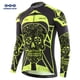 thumbnail image 3 of KEMALOCE 2023 Otoño Pro Maillot de Ciclismo de Manga Larga Calavera Retro Hombres Camisa de Ciclo de Manga Larga Ropa de Equipo Hombres Jersey de Bicicleta, 3 of 5