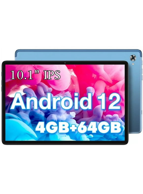 Tablet 10.1 inch Android 12 Tablet, TECLAST P30S 4GB RAM 64GB ROM Tablets for Kids Adults WiFi 5G/2.4G, 1280*800 IPS Screen 8-Core MTK 8183, Google GMS, 2MP+5MP Dual Camera