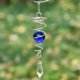 thumbnail image 2 of Colgante electrochapado Campana de viento Colgante giratorio Cola de viento Doble espiral Pequeño colgante de cristal, 2 of 3