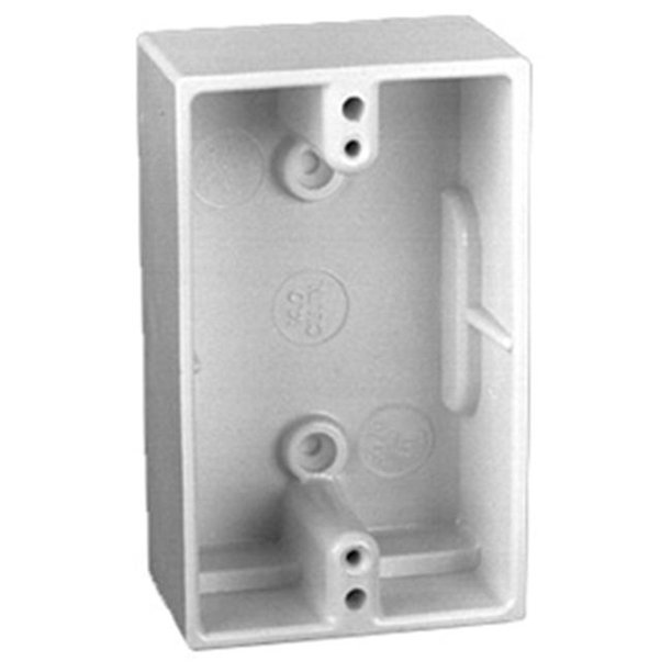 White Single Gang Boxes