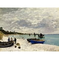 thumbnail image 1 of The Beach At St. Adresse-Monet - CANVAS OR WALL ART PRINT, 1 of 1