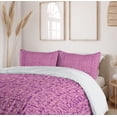 thumbnail image 6 of Ambesonne Vintage Duvet Cover Sets, Abstract Ethnic, 2-Queen, Magenta Pink, 6 of 7