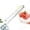Silver, variant on Stainless Steel Food Clips for Kitchen Use - Long-Handled Ice Tongs and Eggshell Fragment Remover for Chefs and Home Cooks