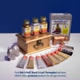thumbnail image 7 of AMACO Rub n Buff Wax Metallic Finish - 3 Rub n Buff Gold Leaf 15ml Tubes - Versatile Gilding Wax for Finishing Furniture Antiquing and Restoration - Rub and Buff Colors Set of Three, 7 of 7