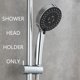thumbnail image 4 of Soporte de ducha cromado, soporte de ducha de mano de latón, reemplazo de soporte para riel elevador de ducha de 22MM, soporte de elevación, 4 of 5