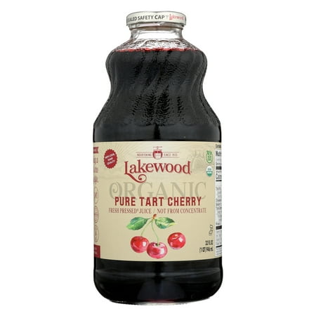 Lakewood Organic 100% Pure Tart Cherry Juice, 32 Fl Oz
