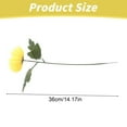 thumbnail image 3 of Long-Lasting Fake Chrysanthemum, Ongmies Long Lasting Chrysanthemum for Home Reusable Artificial Flowers for Cemetery Decor, 1 Artificial Chrysanthemum Bouquet, 3 of 9