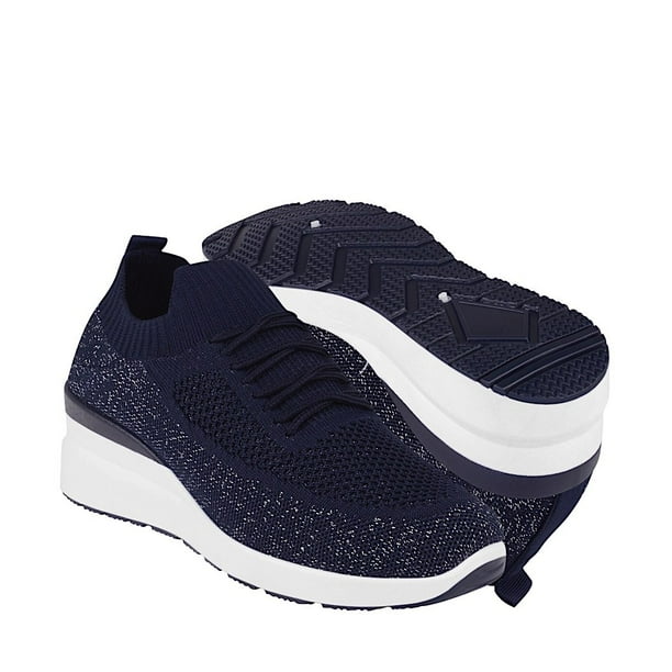 Tenis Casuales Furor 18785 Dama Textil Azul