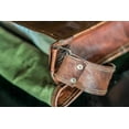 thumbnail image 4 of Cuero Bags Unisex Adjustable Straps Leather Messenger Bag, Brown, 1-Piece, 4 of 7