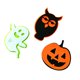 thumbnail image 1 of Decoración de fiesta de halloween Yuyangstore 3 piezas tela fantasma Calabaza, 1 of 8