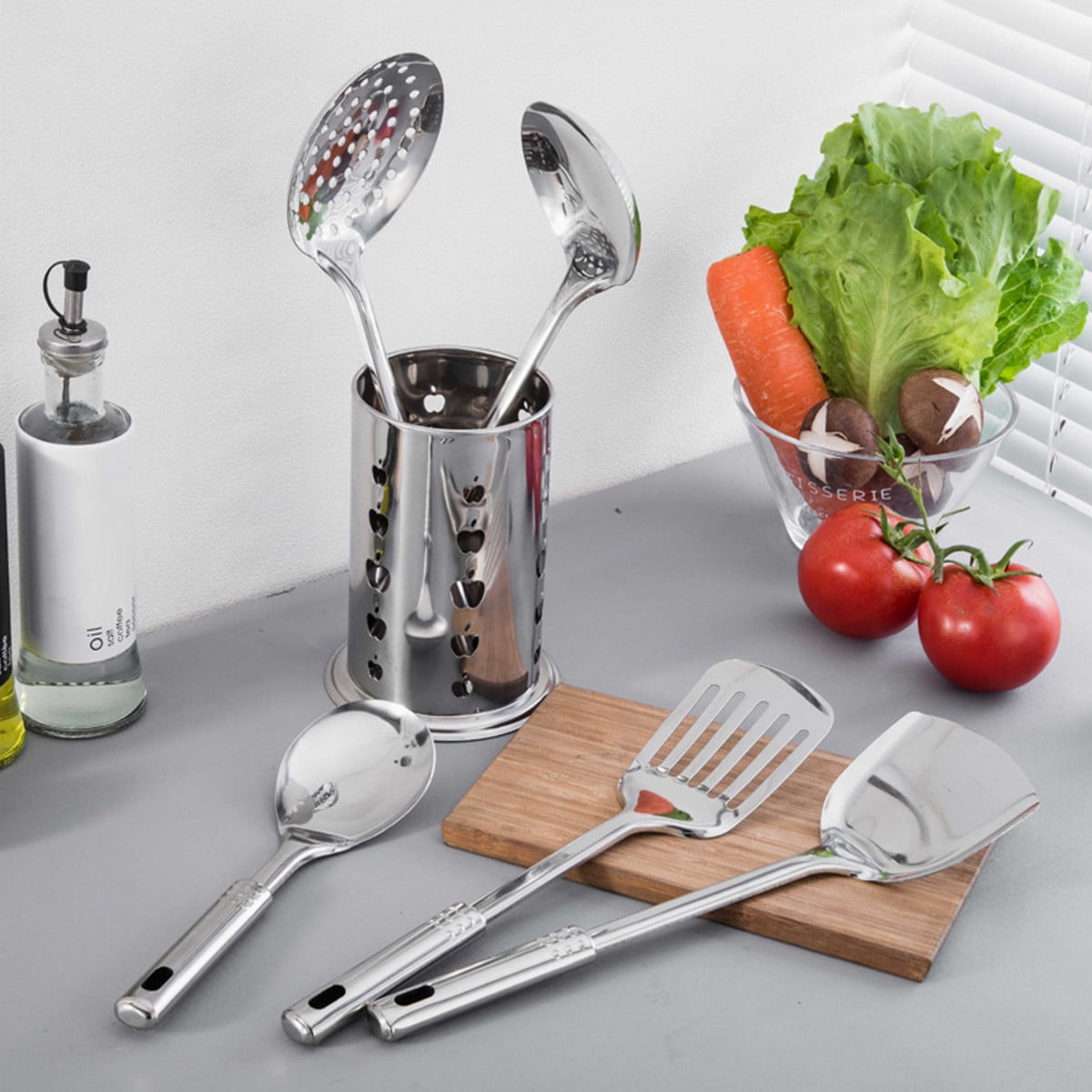 6 Piece Stainless Steel Kitchen Tool Set - Pro Chef Kitchen Tools – Pro  Chef Kitchen Tools