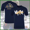thumbnail image 1 of Max Verstappen Red Bull Racing 4 Time World Champion Winner T-Shirt-S, 1 of 2