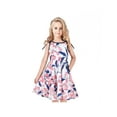 thumbnail image 2 of Robe Vintage Fille Rétro Années 50 Bretelles Cami Rockabilly Swing Hepburn 6 Ans, 2 of 7