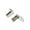 sliver, variant on Cabinet Hinges Shaped Rotating Glass Hingeglass Door Shaft Stainless Steel Upper and Lower Hinge Cabinet Door Shaft