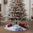 thumbnail image 6 of Bingfone Christmas Tree Skirt Mat Christmas Decoration Interior 30"-Turtle With Blue Stones, 6 of 8