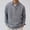 Gray, variant on Sweatshirts for Men Long Sleeve Formal Print Shirt Turndown Collar Shirt Gray M
