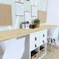 thumbnail image 6 of Kaboon 43x23.62 inch Universal Table Top, 1 inch Thick, Oak, 6 of 7