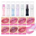 thumbnail image 2 of Brillo de labios de espejo que cambia de Color por temperatura, brillo de labios hidratante duradero, brillo de labios nacarado, esmalte de labios transparente rosa, 2 of 5