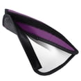 thumbnail image 5 of Unique Bargains Black Purple Car Seat Belt Cover Universal Carbon Fiber Leather Auto Seat Belt Covers, 5 of 6